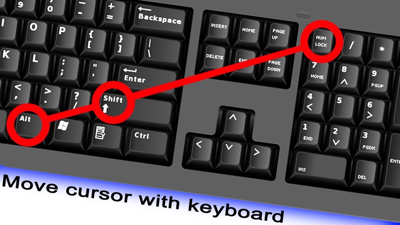 use keyboard as mouse